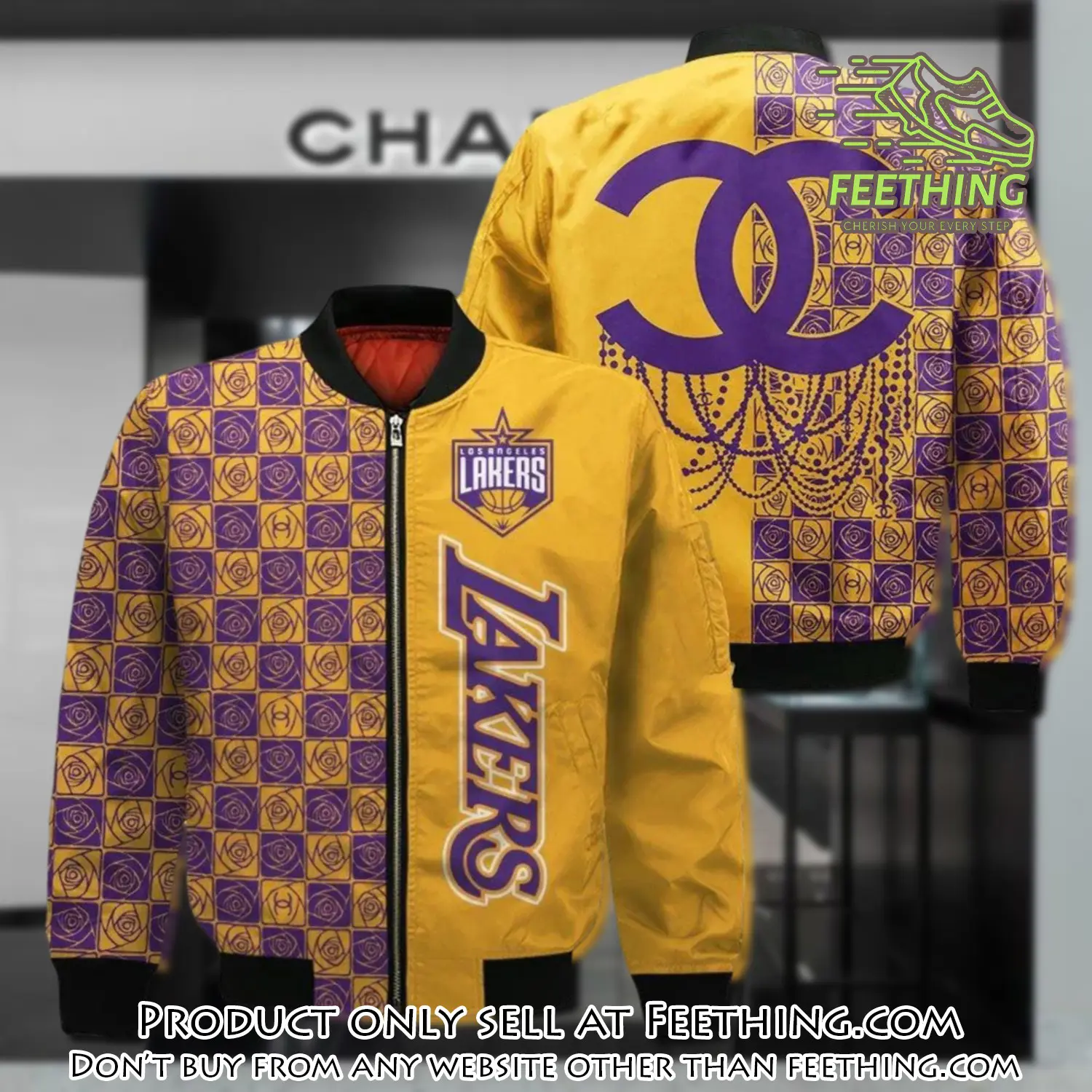 Chanel nba lakers jacket luxury clothing clothes outfit for men ft3551760
